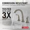 Two Handle Widespread Bathroom Faucet