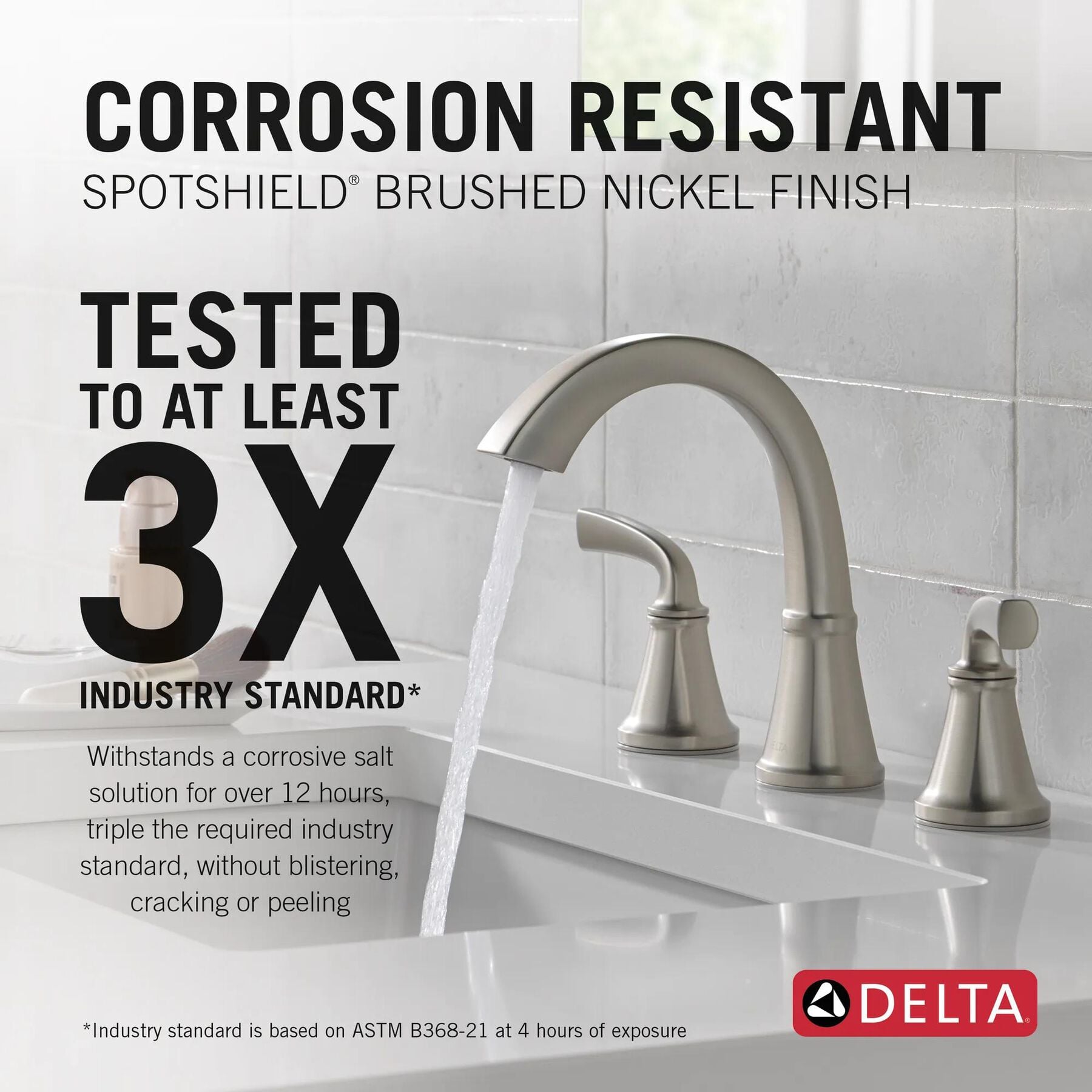Two Handle Widespread Bathroom Faucet