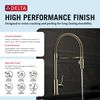 Single-Handle Pull-Down Spring Kitchen Faucet