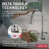 Single Handle Pull-Down Kitchen Faucet with Touch<sub>2</sub>O&reg; Technology and ShieldSpray&reg; Technologies