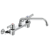 Two Handle 8 In Wallmount Service Sink Faucet