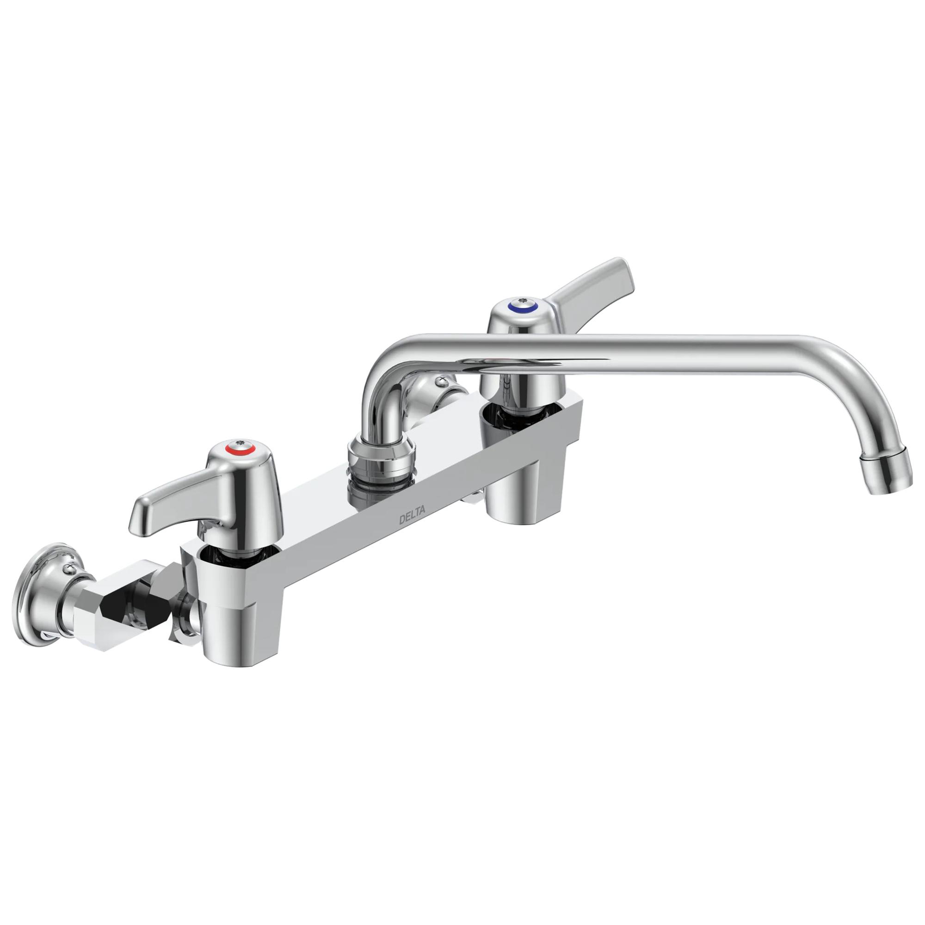 Two Handle 8 In Wallmount Service Sink Faucet