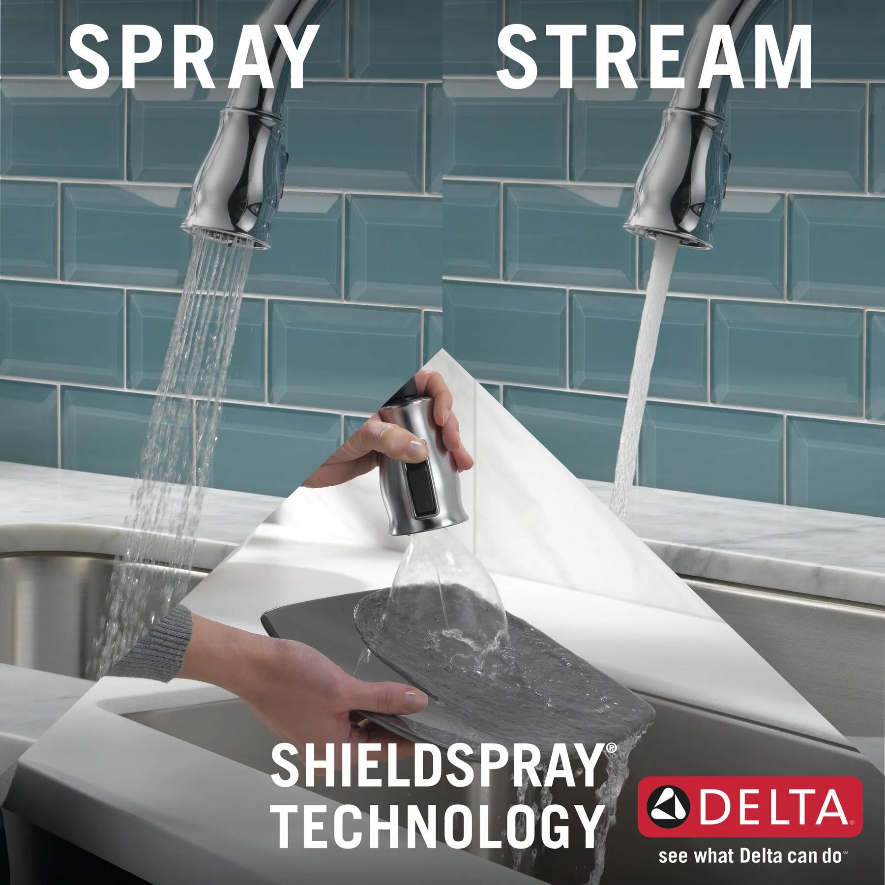 Touch<sub>2</sub>O&reg;  Pull-Down Kitchen Faucet (Recertified)
