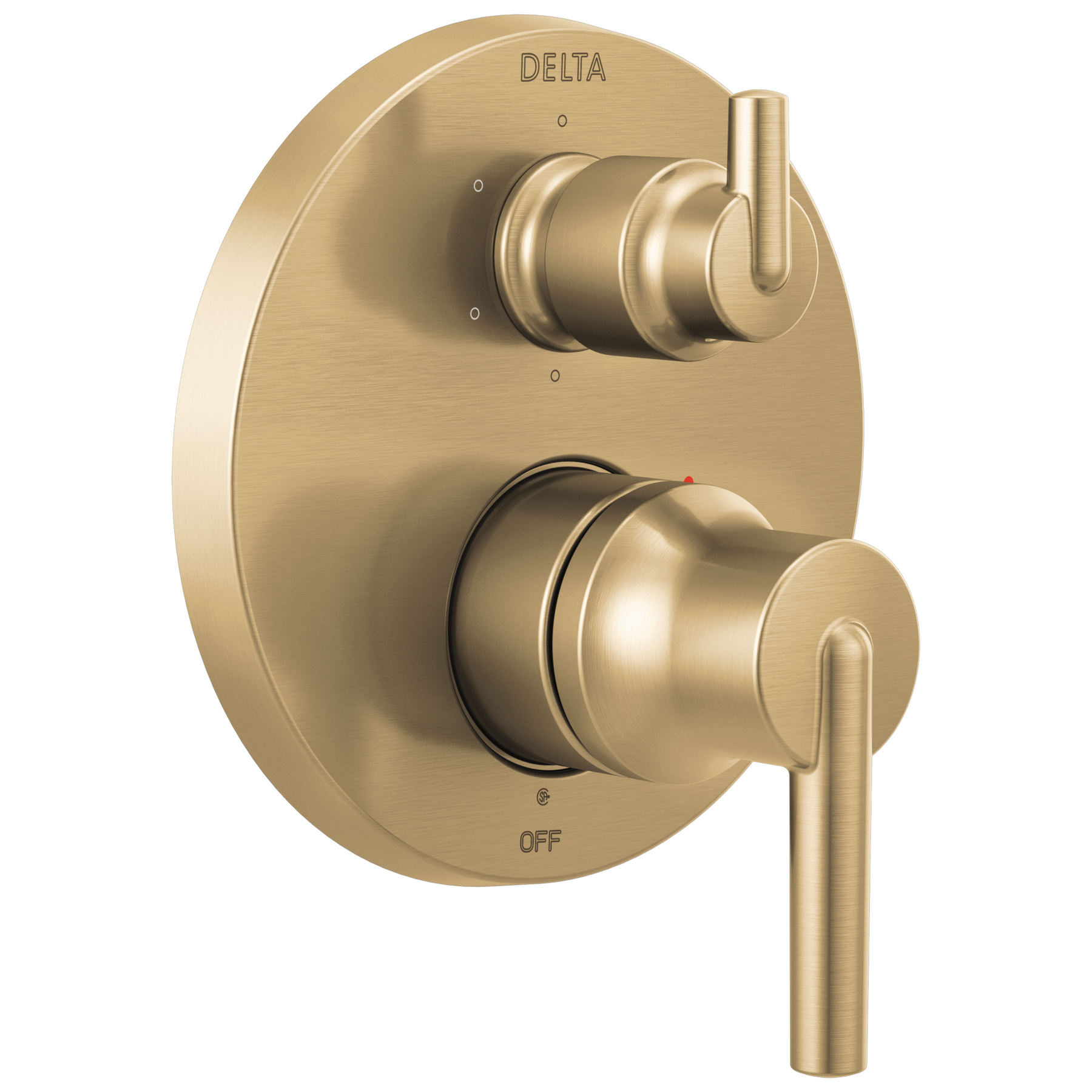 Contemporary Monitor&reg; 14 Series Valve Trim with 6-Setting Integrated Diverter