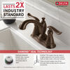 Two Handle Centerset Bathroom Faucet