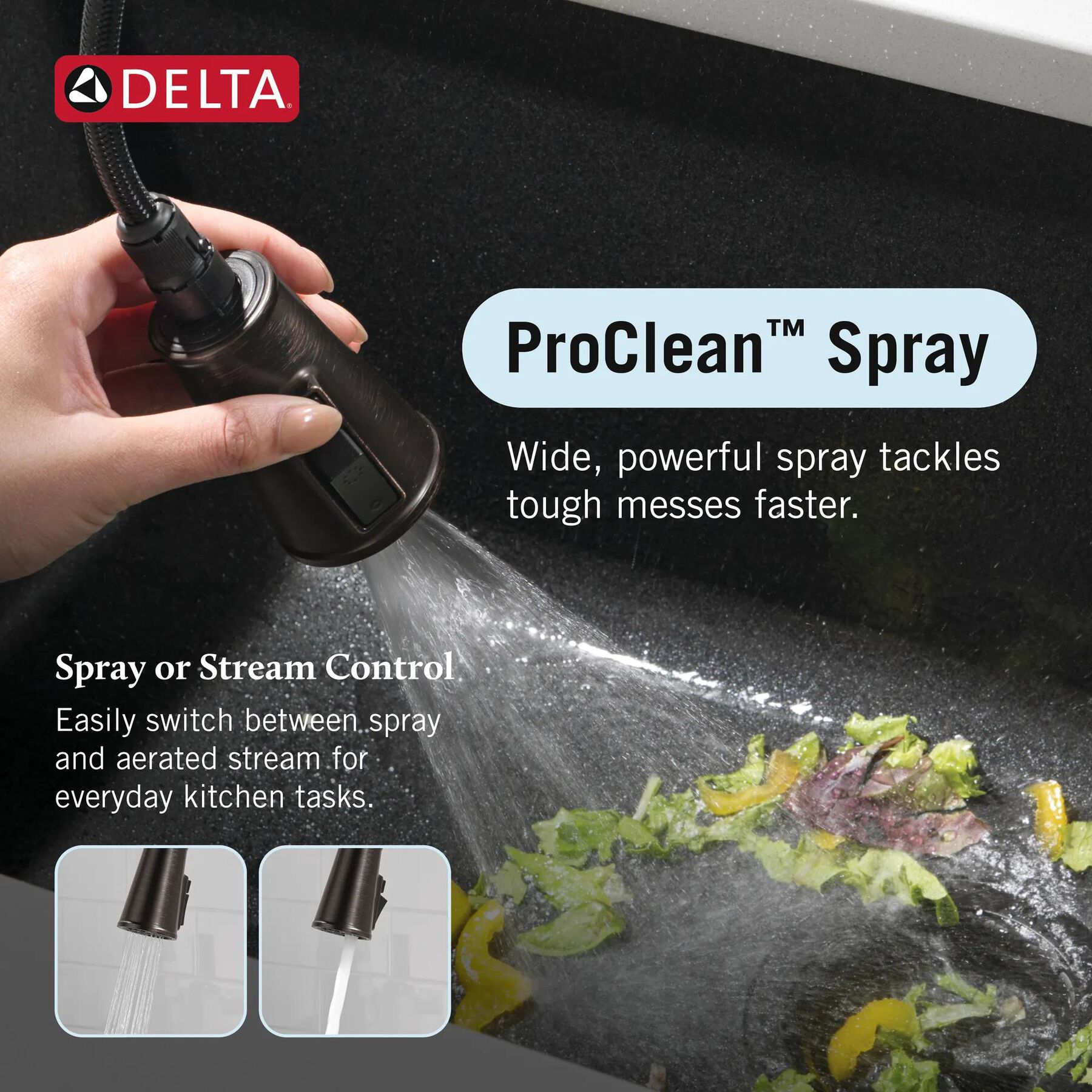Single Handle Pull-Down Kitchen Faucet