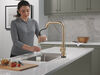 Touch2O&reg; with Touchless Technology Single Handle Pull-Down Kitchen Faucet