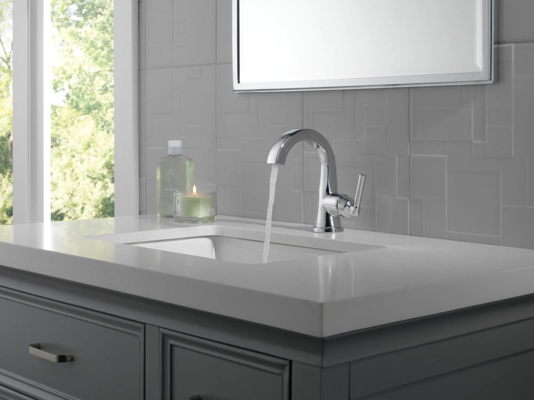 Centerset Bathroom Faucet (Recertified)