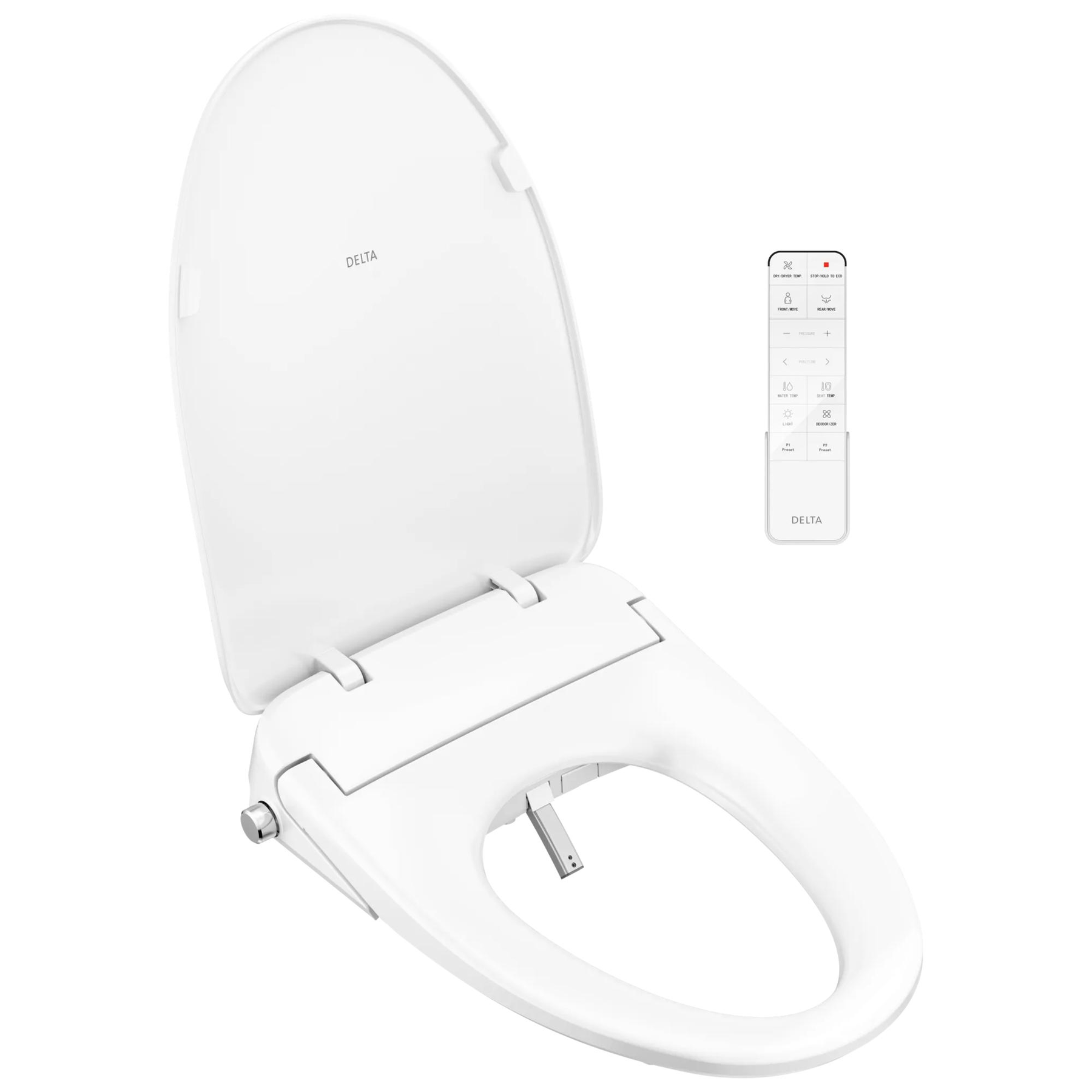 Ultimate Elongated Electric Bidet Toilet Seat in White 893007E-WH