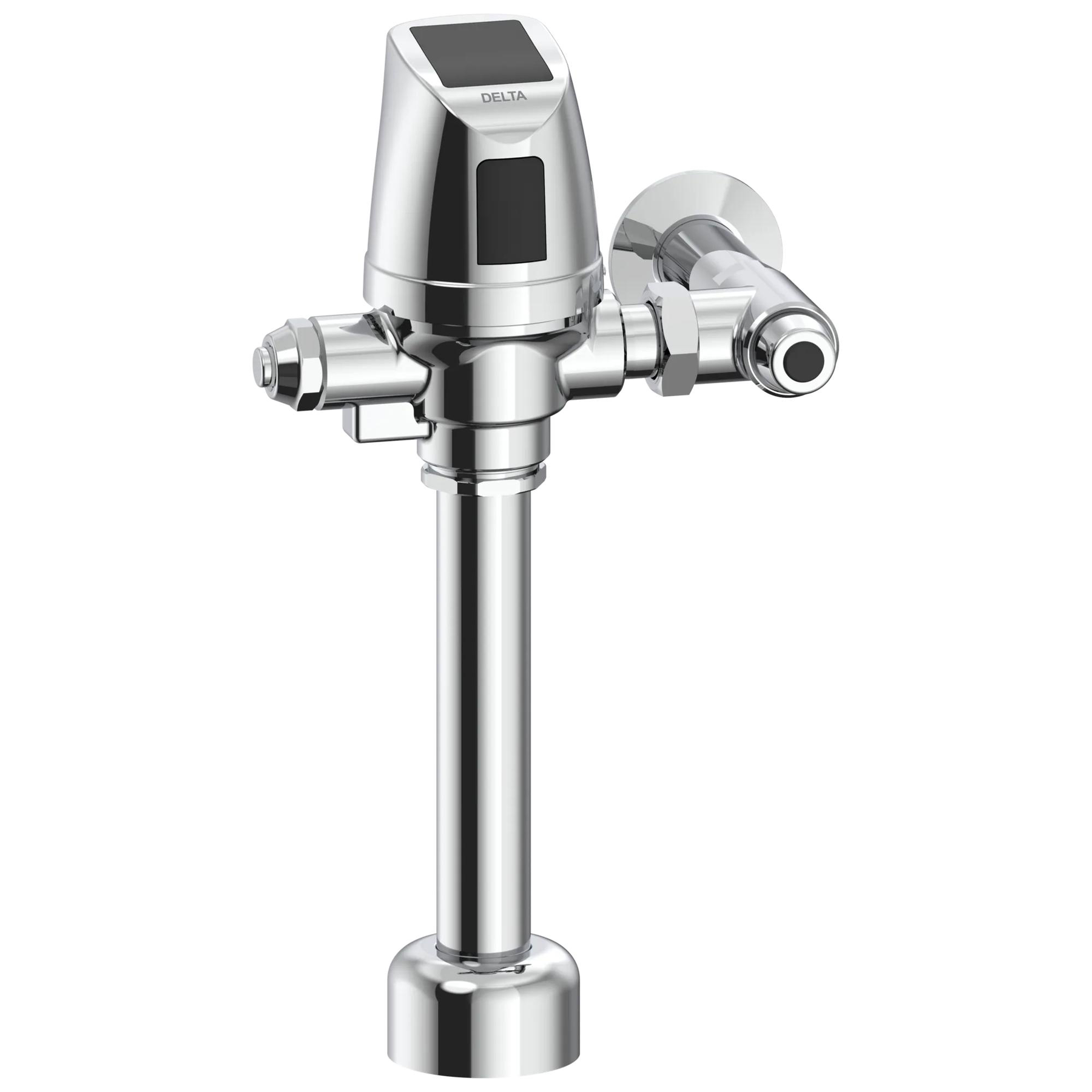 Electronic Exposed Water Closet Flush Valve with MMO and Dual Flush - Solar Operated