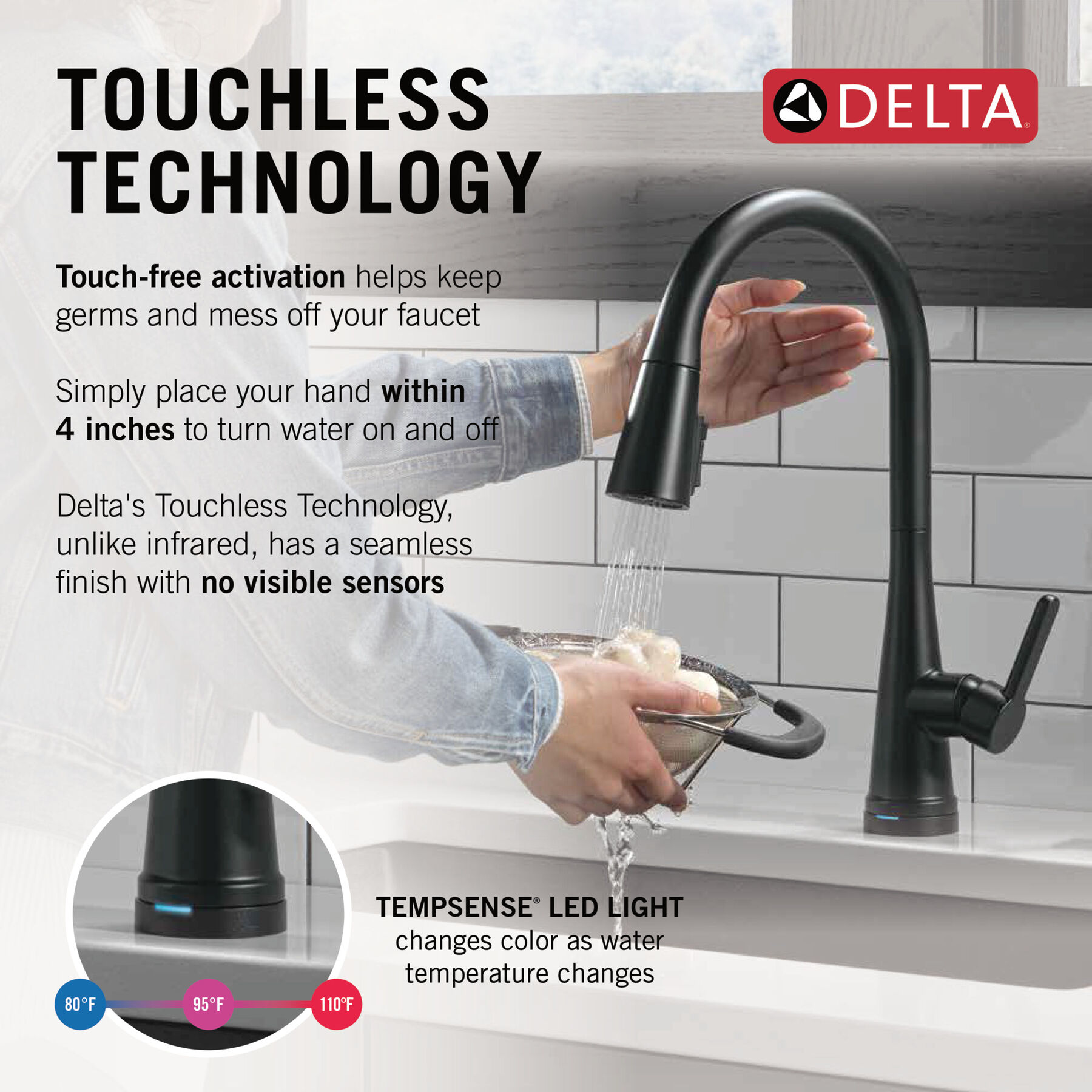 Touch2O&reg; Pull-Down Kitchen w/Soap (Recertified)