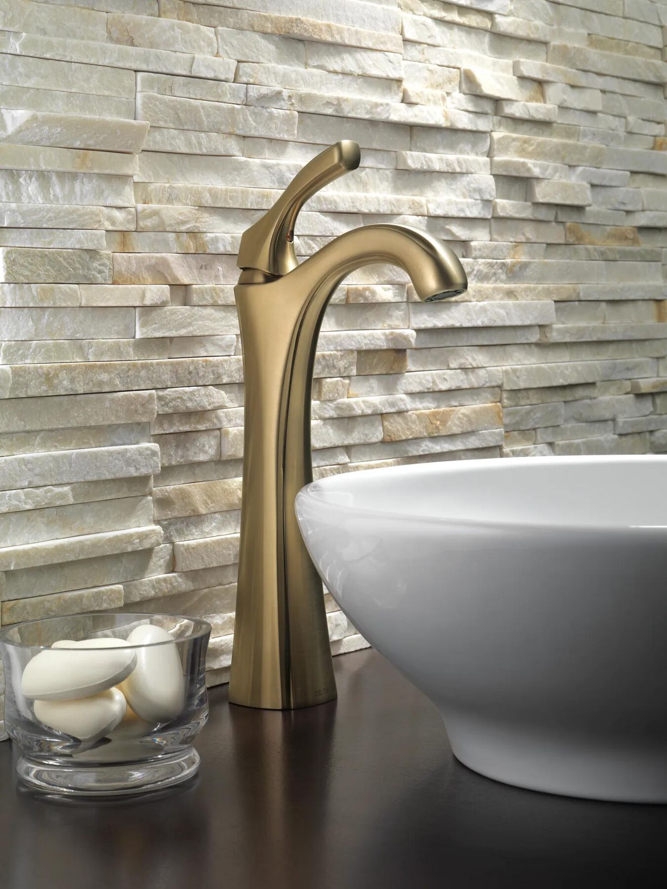 Single Handle Vessel Bathroom Faucet