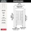 36x36 Alcove Shower Base and Wall Set Bundle