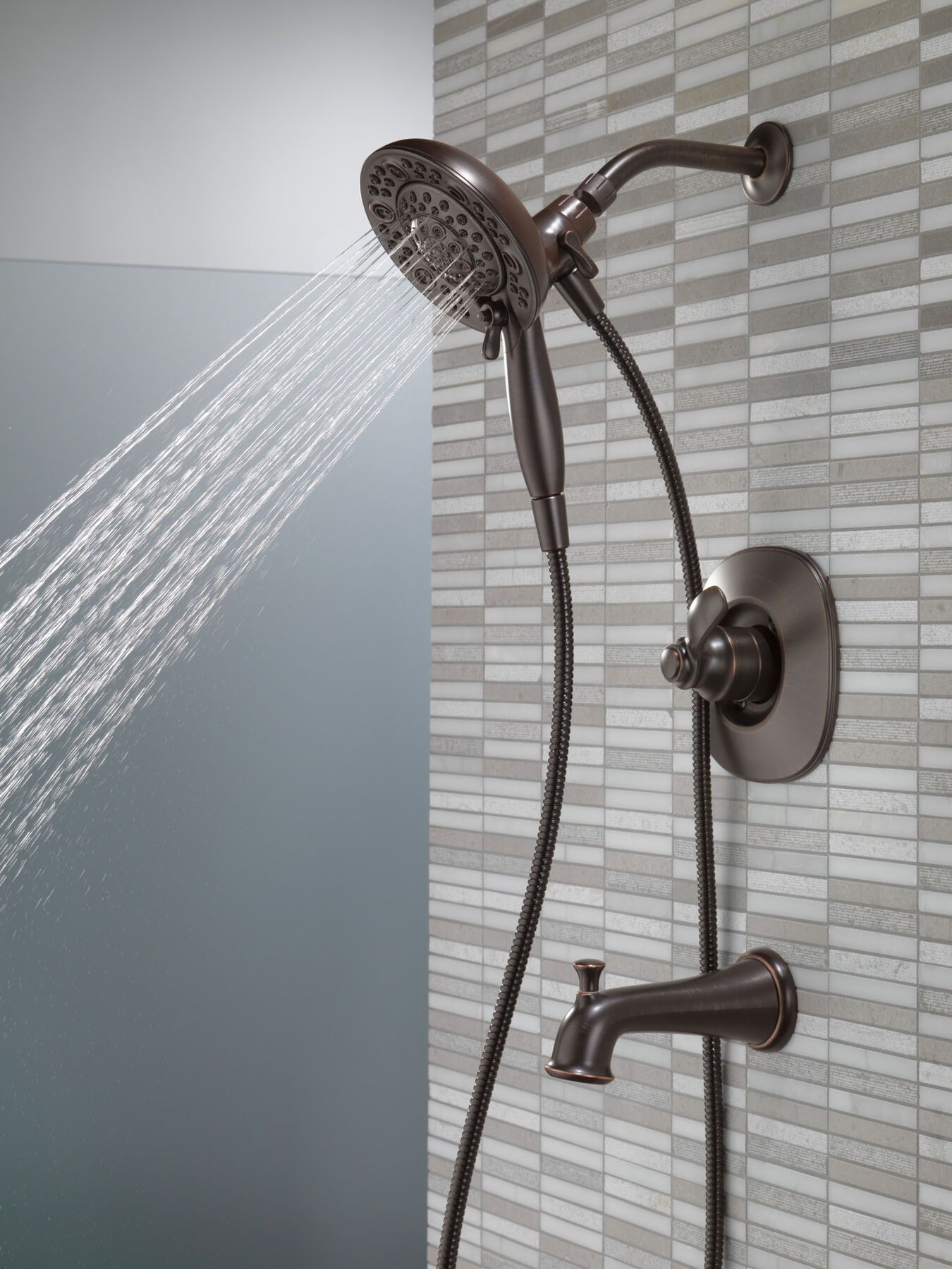 Monitor&reg; 14 Series Tub and Shower with WaterSense&reg; In2ition&reg; Two-in-One Shower (Recertified)