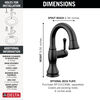 Single Handle Pull Down Bathroom Faucet