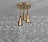 Zura H2OKinetic Pendant Raincan Shower Head