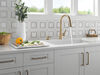 Single Handle Pull-Down Kitchen Faucet with Soap Dispenser and ShieldSpray&reg; Technology