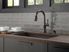 Single Handle Pull-Down Kitchen Faucet with Touch2O Technology and Soap Dispenser