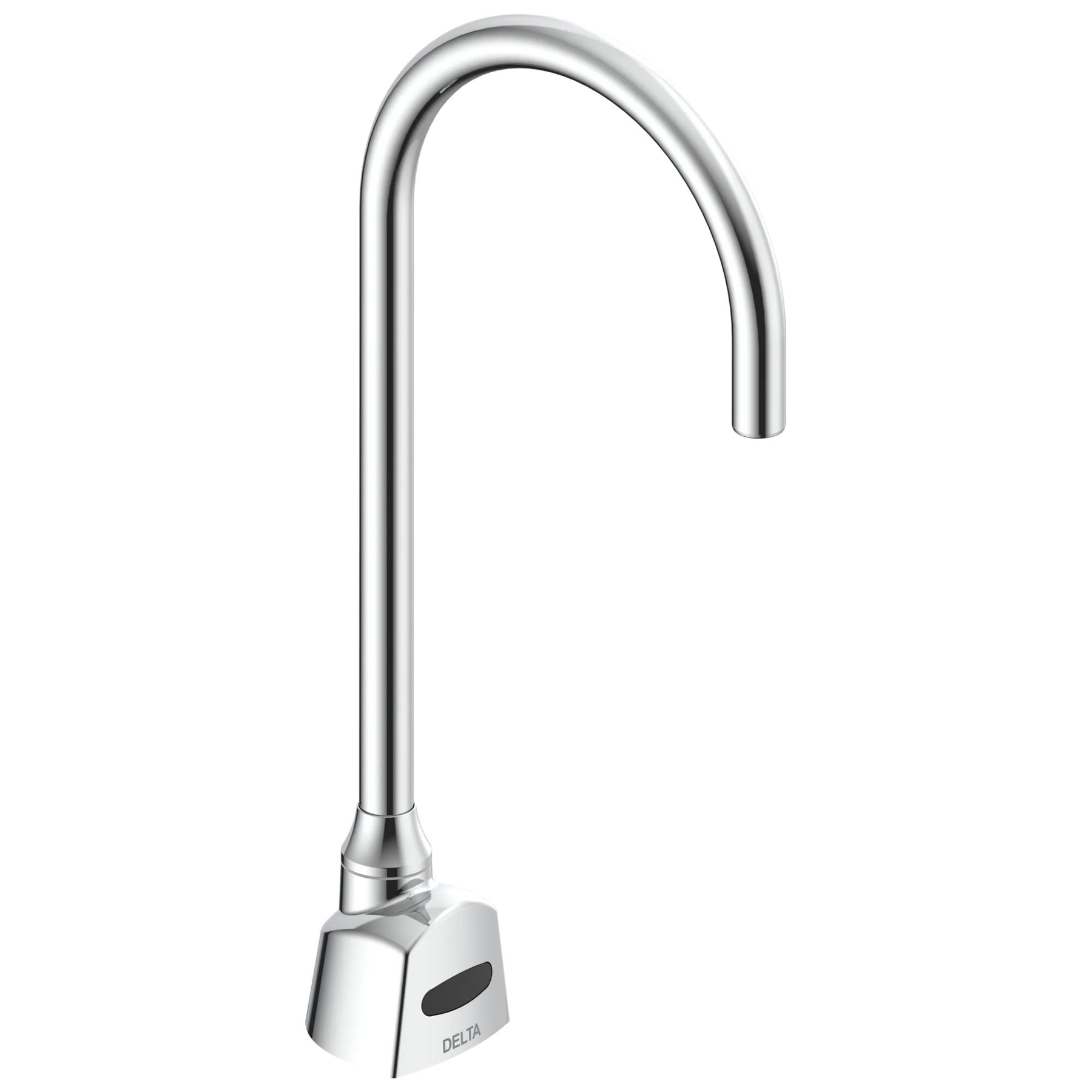 Single Hole Hardwire Electronic Basin Faucet with Gooseneck Spout