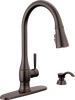 Pull-Down Kitchen Faucet w/Soap (Recertified)