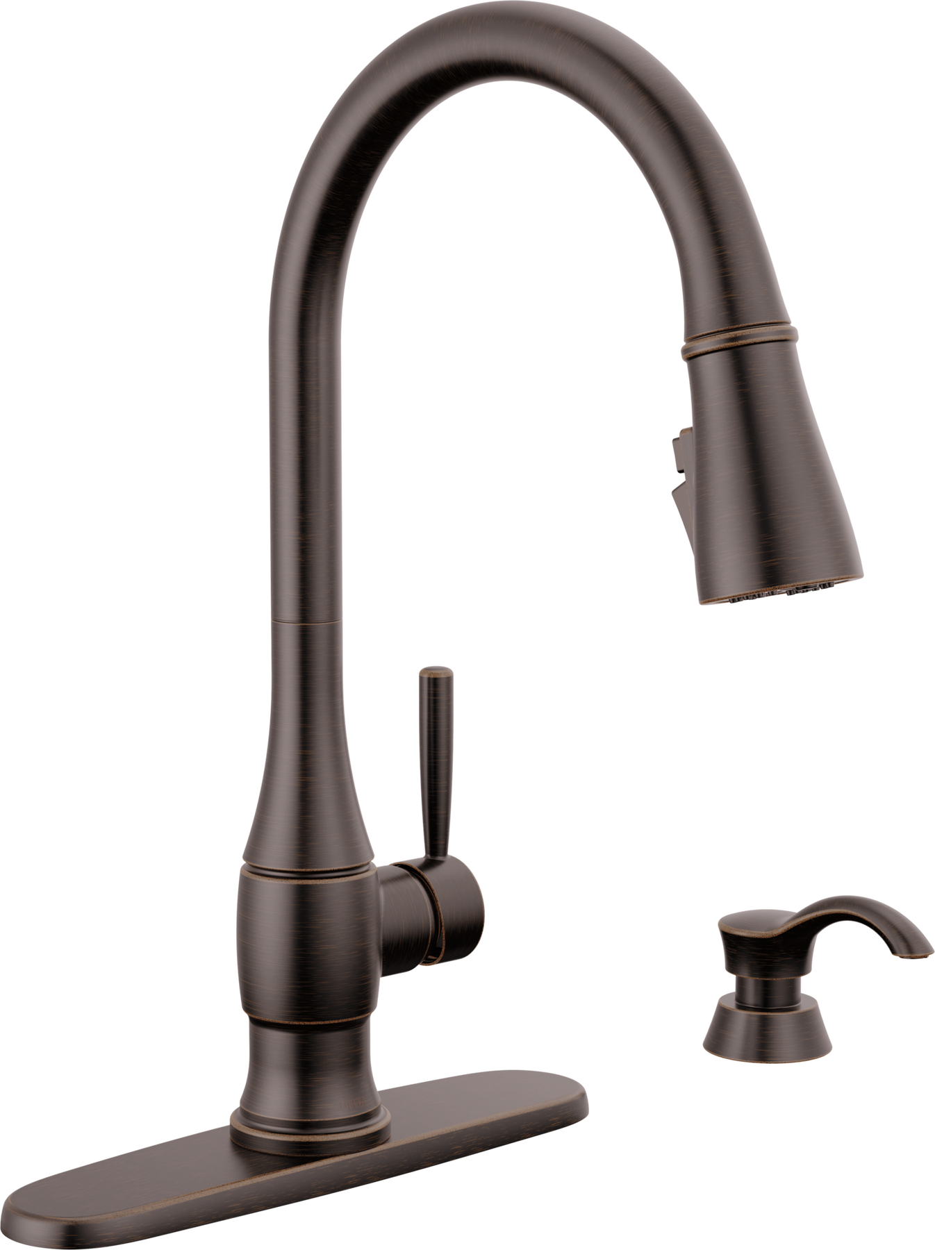 Pull-Down Kitchen Faucet w/Soap (Recertified)