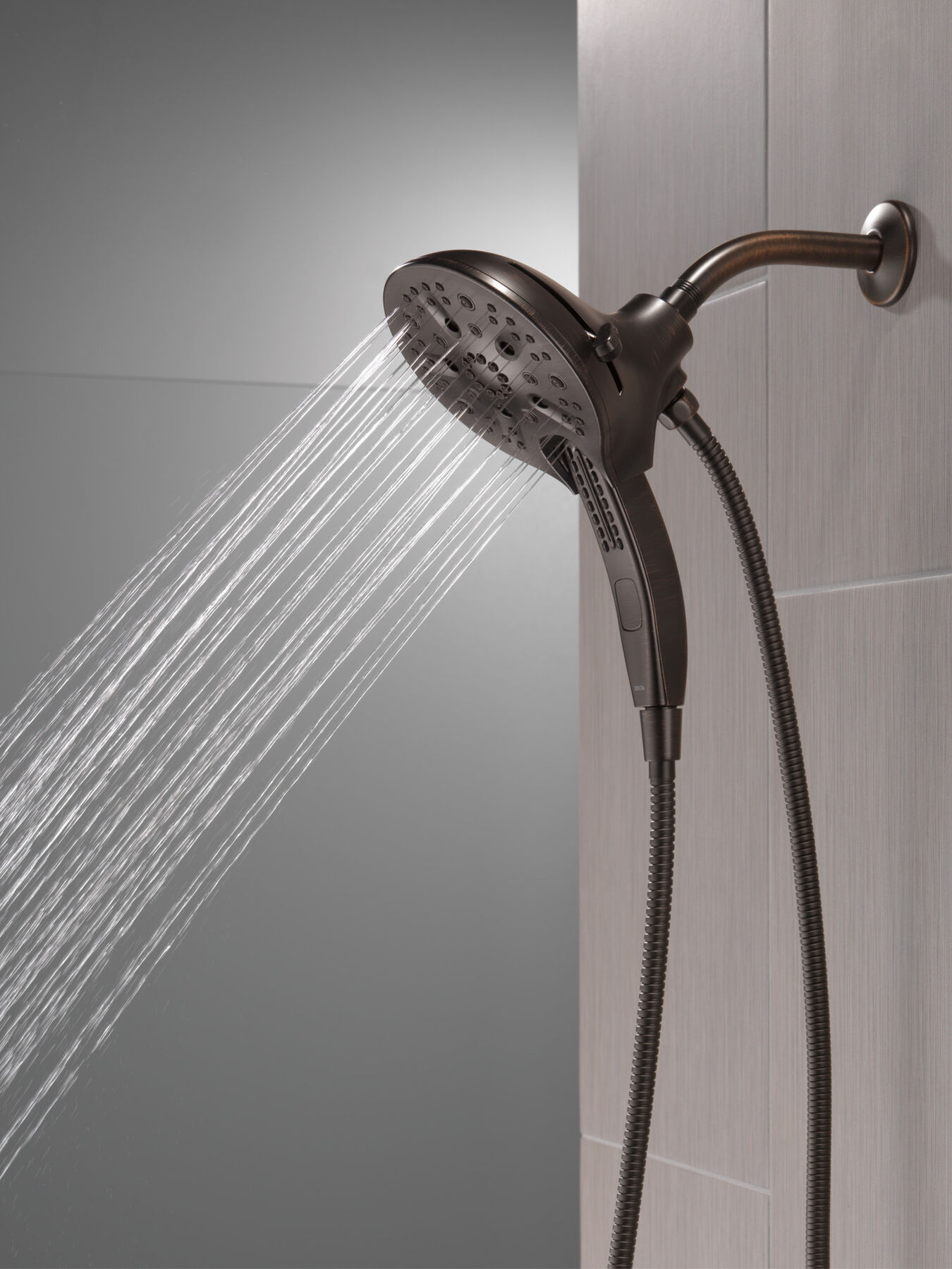 In2ition&reg; H<sub>2</sub>Okinetic&reg; 5-Setting Two-in-One Shower (Recertified)