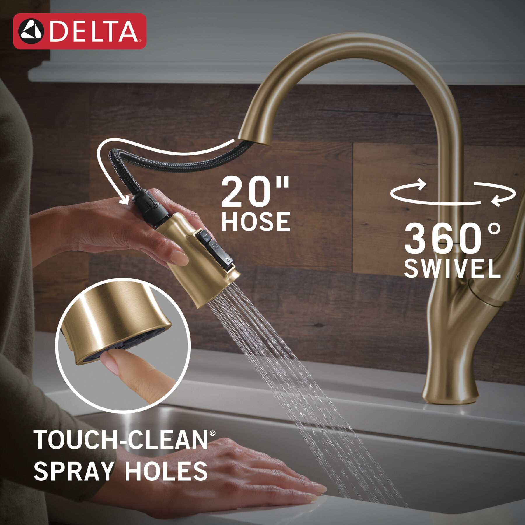 Pull-Down Kitchen Faucet (Recertified)
