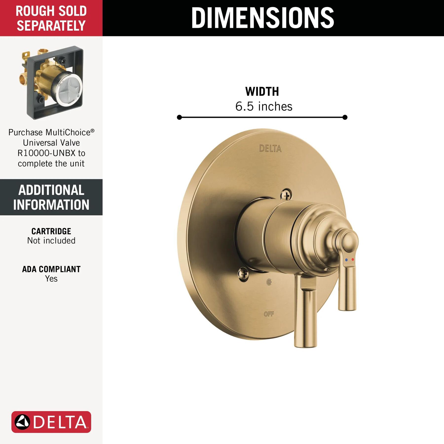 Monitor&reg; 17 Series Valve Trim Only