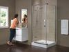 36" x 36" Frameless Shower Enclosure