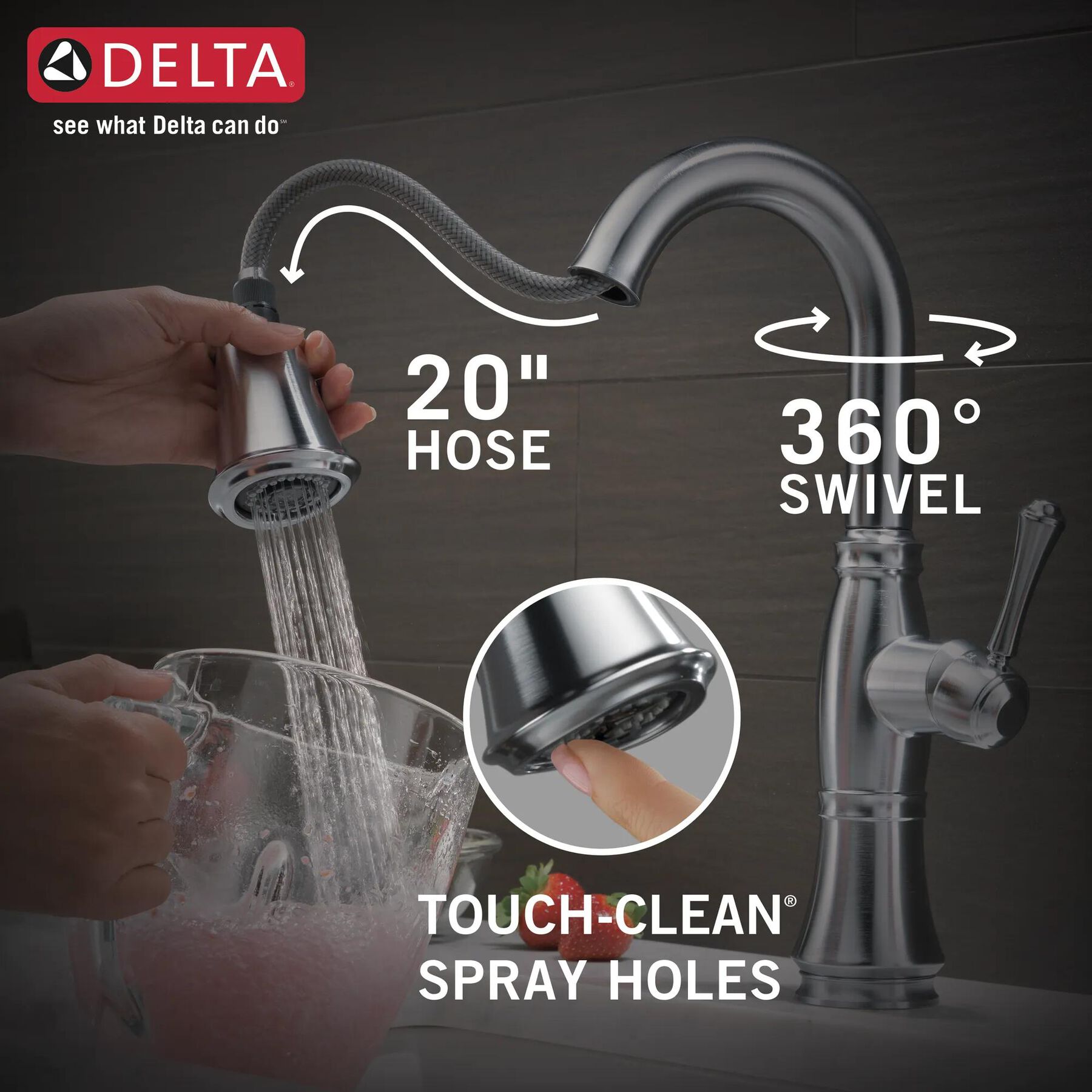 Pull-Down Bar/Prep Faucet (Recertified)