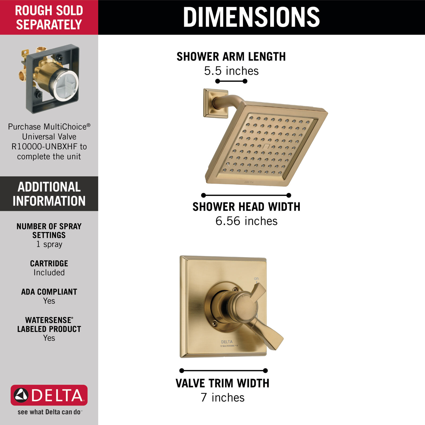 Monitor&reg; 17 Series Shower Trim