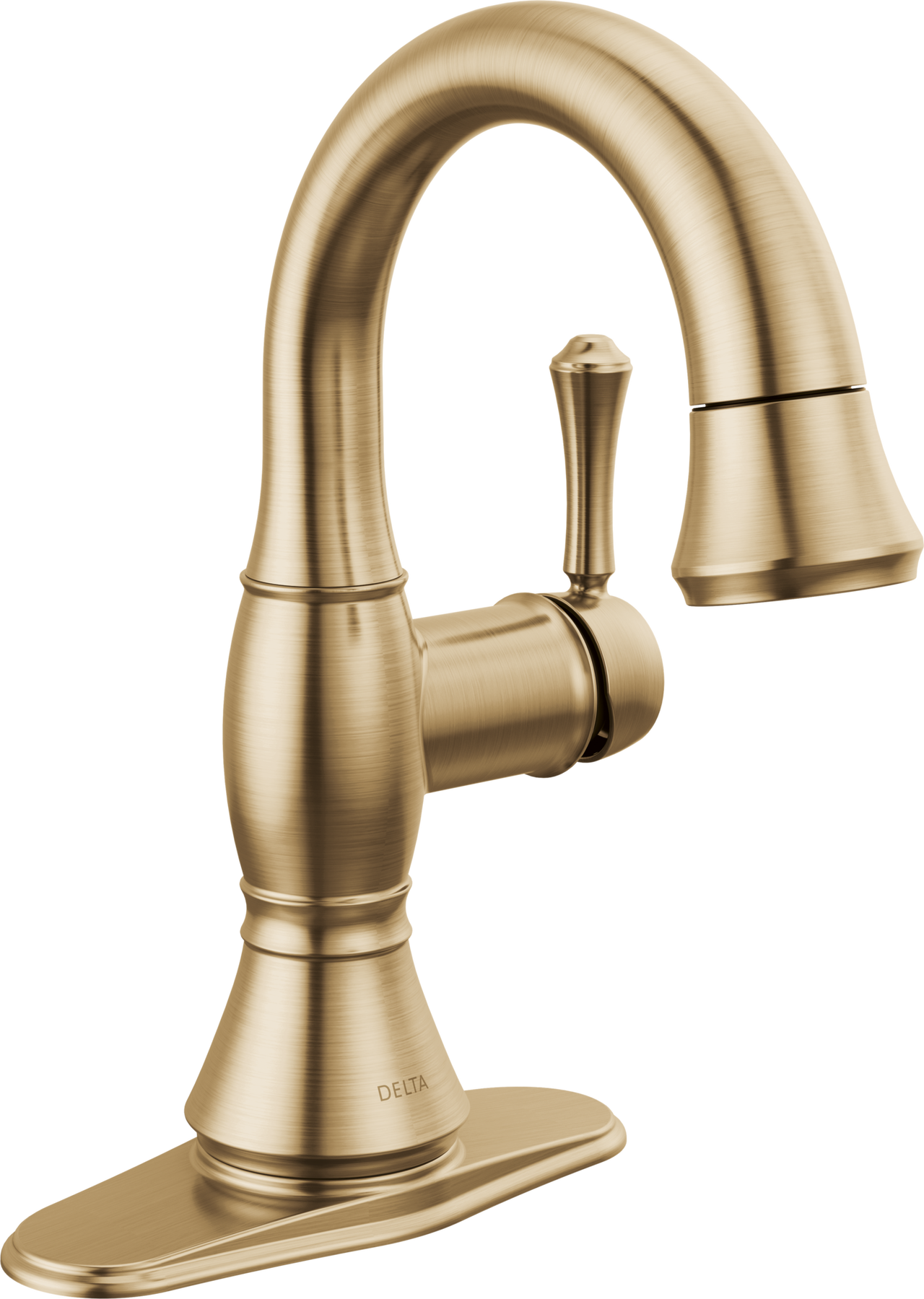 Single Handle Pull Down Bathroom Faucet (Recertified)