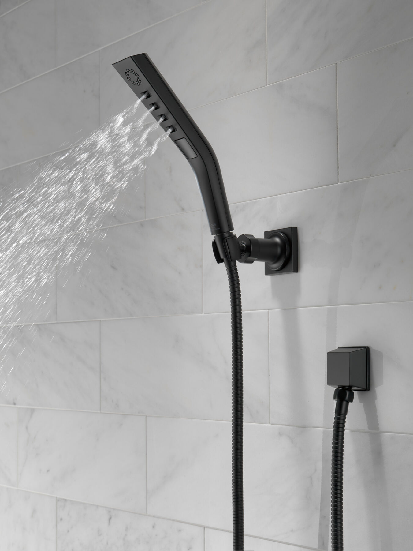 H<sub>2</sub>Okinetic&reg; 3-Setting Wall Mount Hand Shower (Recertified)