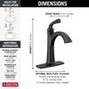 Single Handle Bathroom Faucet (Recertified)