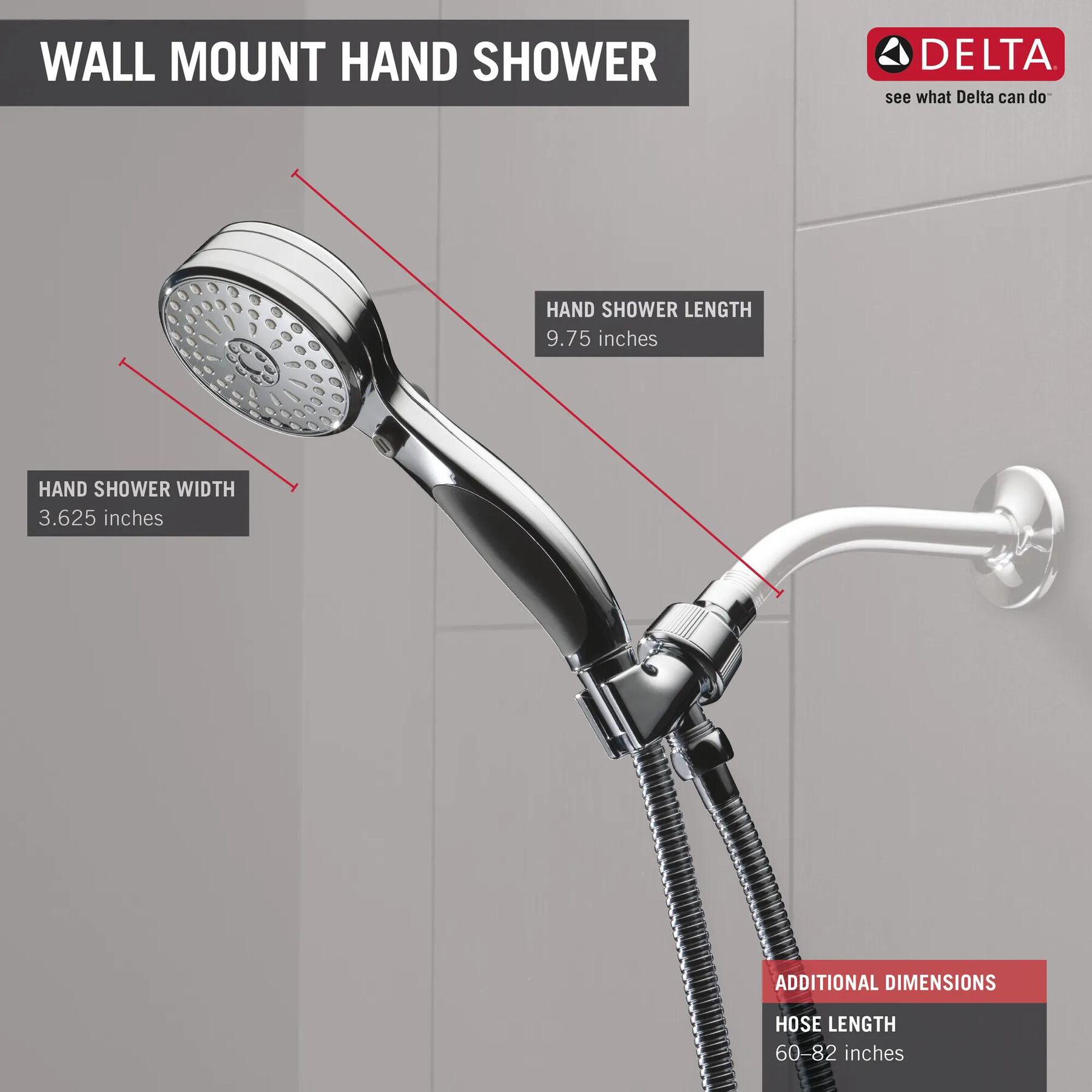 ActivTouch&reg; 9-Setting Shower Mount Hand Shower