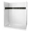60" x 32" Shower Base - Left Drain