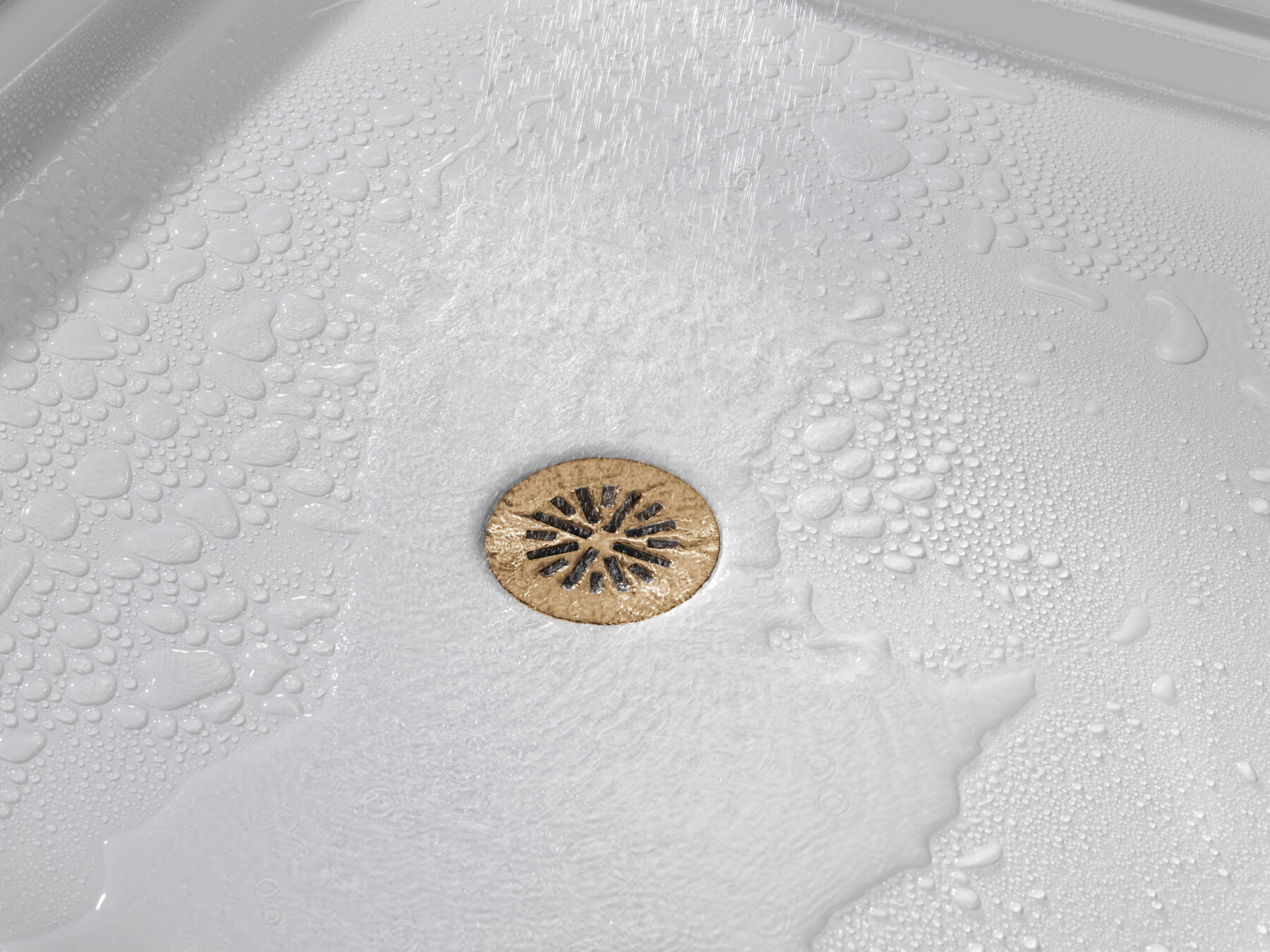 4" Prefab Round Shower Drain