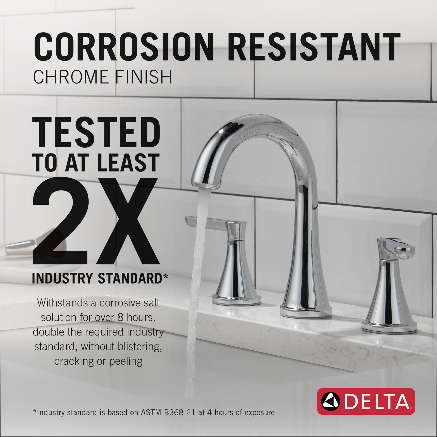 Widespread Bathroom Faucet (Recertified)
