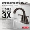 Two Handle Centerset Bathroom Faucet