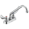 Two Handle 4 In Deck-Mount Faucet