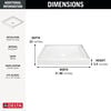 Classic 500 Shower Base 32"x32"