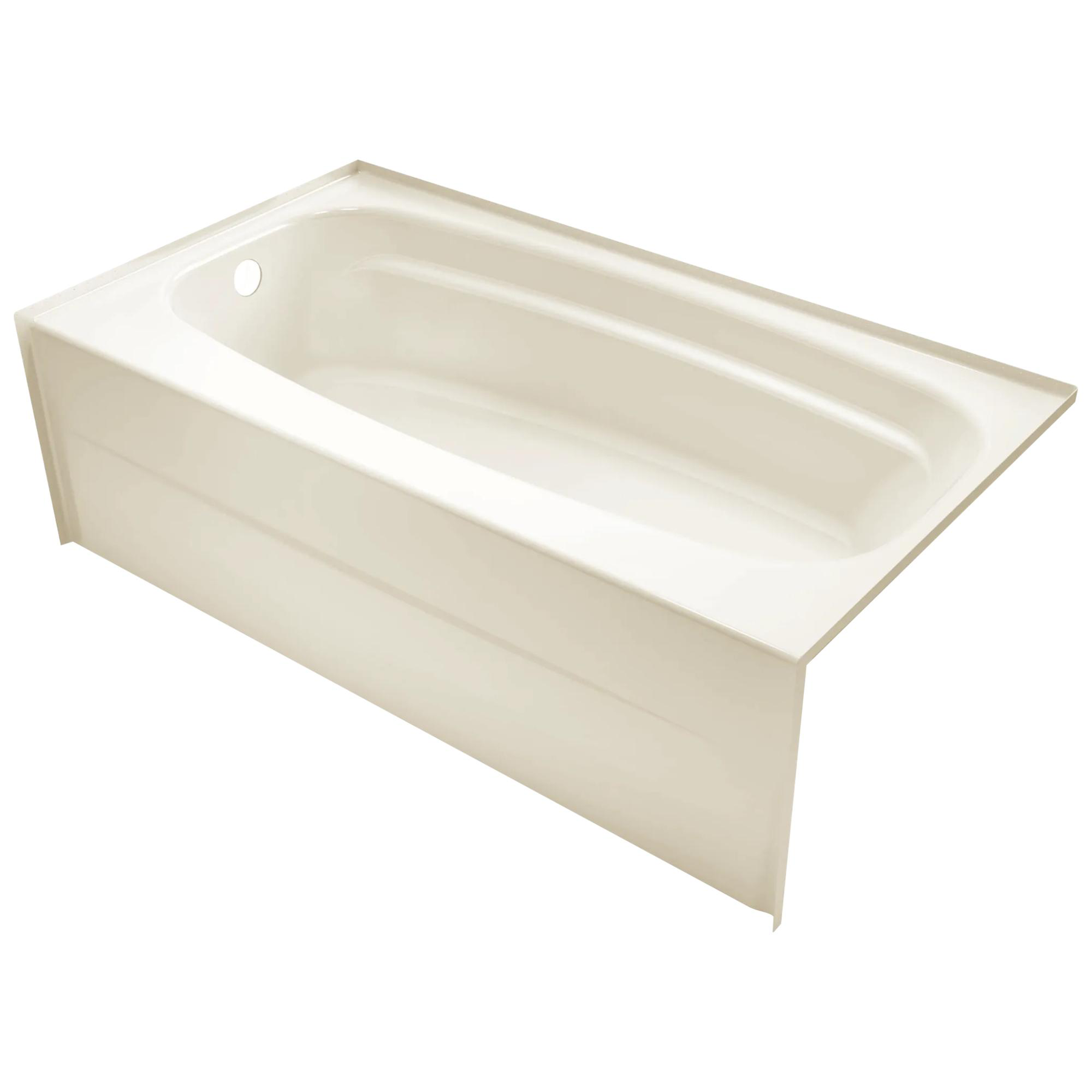 54in. X 30in. One Piece Bathtub-Left Drain