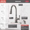 Single Handle Pull-Down Kitchen Faucet with Touch<sub>2</sub>O&reg; Technology and ShieldSpray&reg; Technologies (Recertified)