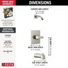 Monitor 14 Series Tub & Shower - Less Head