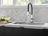 Single Handle Exposed Hose Kitchen Faucet with Touch<sub>2</sub>O Technology