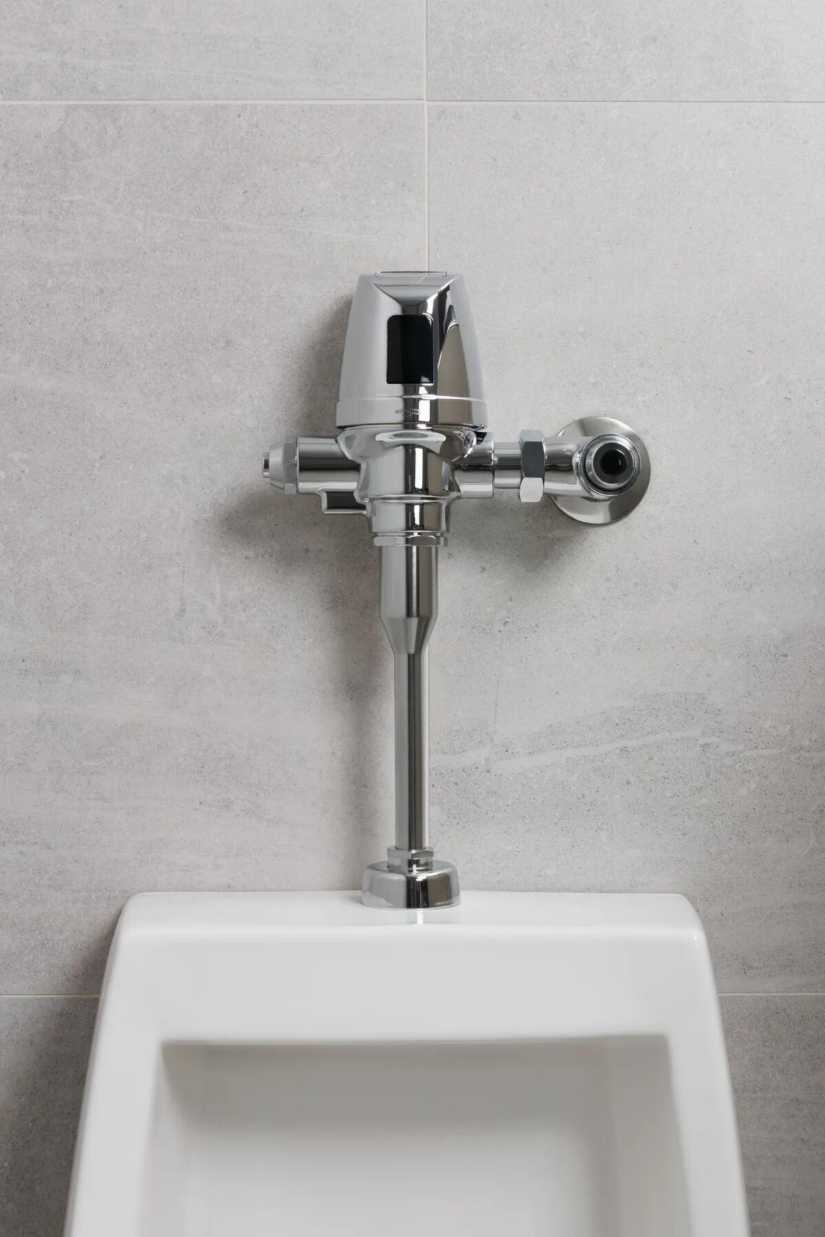 Electronic Exposed Water Closet Flush Valve with MMO and Dual Flush - Solar Operated