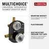 MultiChoice&reg; Universal Integrated Shower Diverter Rough Universal Inlets / Outlets