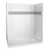 60" x 32" Shower Base - Right Drain