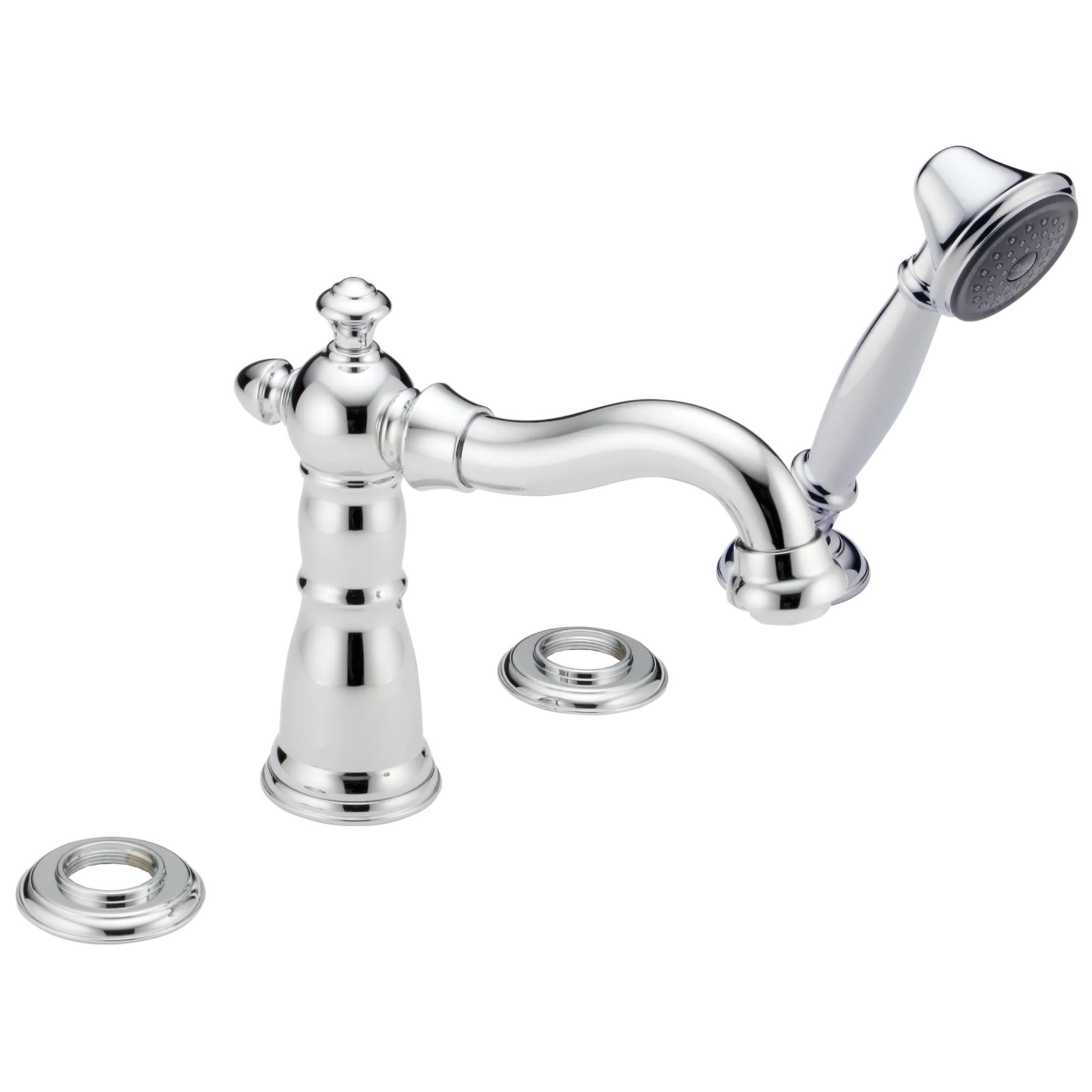 Roman Tub with Hand Shower Trim - Less Handles