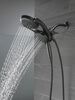 HydroRain&reg; 4-Setting Two-in-One Shower Head (Recertified)